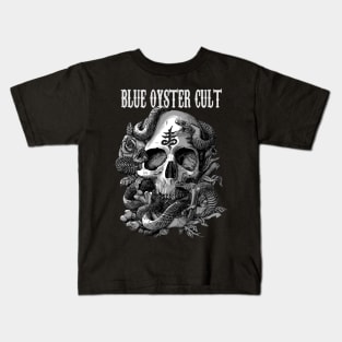 BLUE OYSTER CULT BAND DESIGN Kids T-Shirt